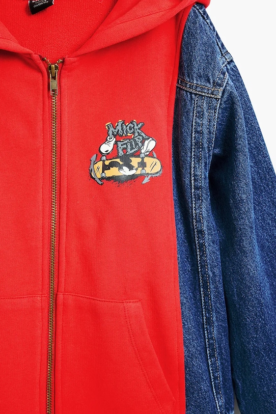 Desigual geacă copii 25SBED01 rosu