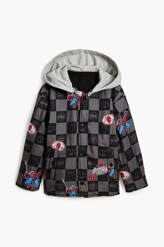 Детская двусторонняя куртка Desigual 25SBEW02 чёрный SS25