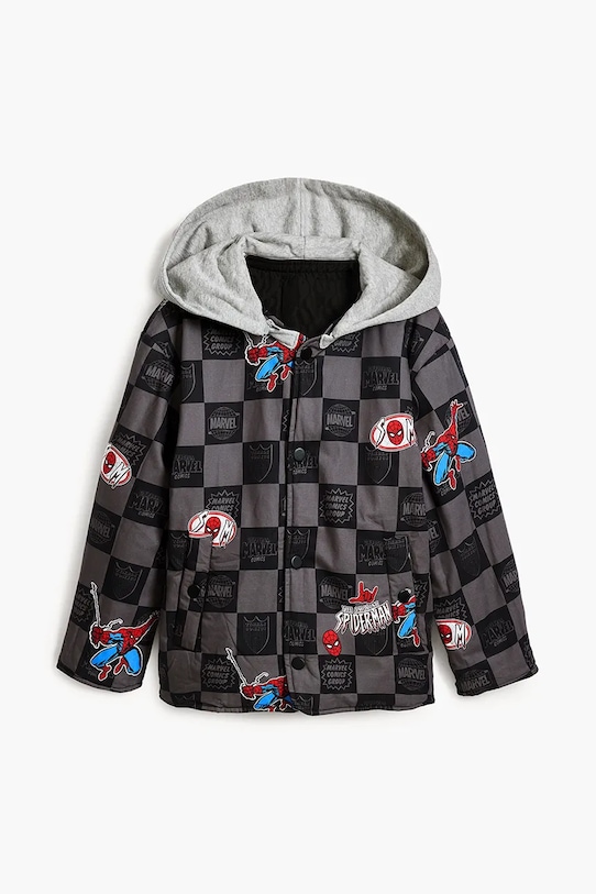 Desigual geacă reversibila pentru copii 25SBEW02 negru SS25