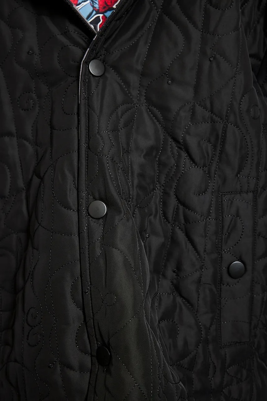 Desigual geacă reversibila pentru copii 25SBEW02 negru