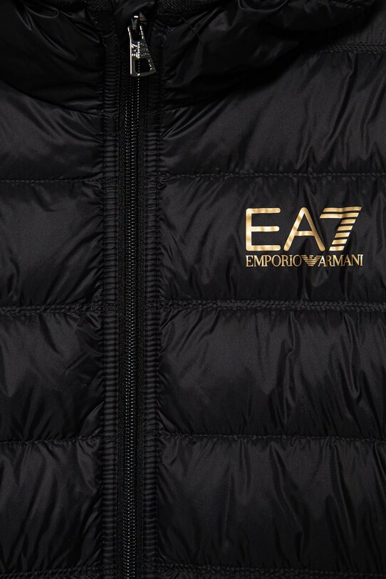 Chłopiec EA7 Emporio Armani kurtka puchowa dziecięca 7B000035.AF12477 czarny