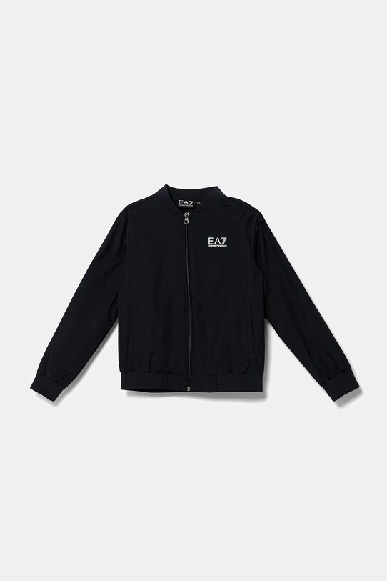 Детская куртка-бомбер EA7 Emporio Armani с подкладкой тёмно-синий 7B000033.AF12873