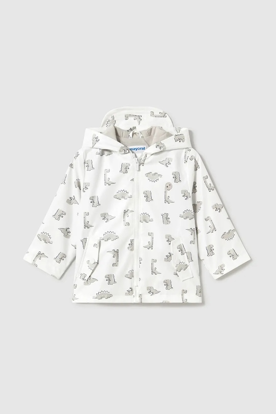 Дитяча куртка Mayoral з капюшоном бежевий 1475.3F.Baby.PPYA