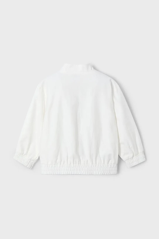 CHLAPEC Dětská bunda s příměsí lnu Mayoral 3420.5A.Mini.PPYA béžová