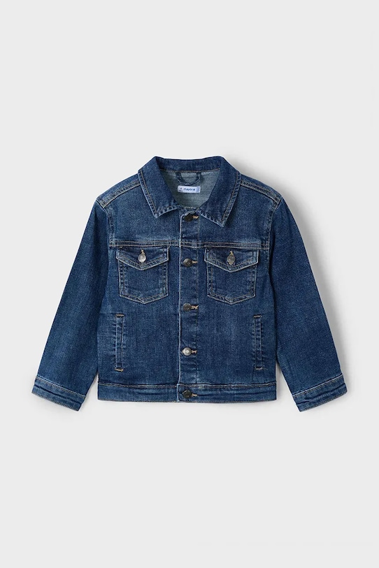 Otroška jeans jakna Mayoral 3421.5B.Mini.PPYA modra SS25