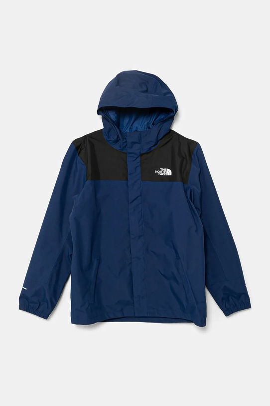The North Face kurtka dziecięca ANTORA RAIN JACKET pozostałe granatowy NF0A8A48D1R1