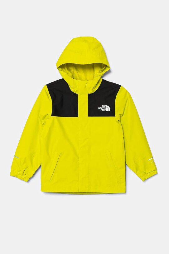 The North Face geaca copii ANTORA RAIN JACKET cu captuseala verde NF0A8A48JE31