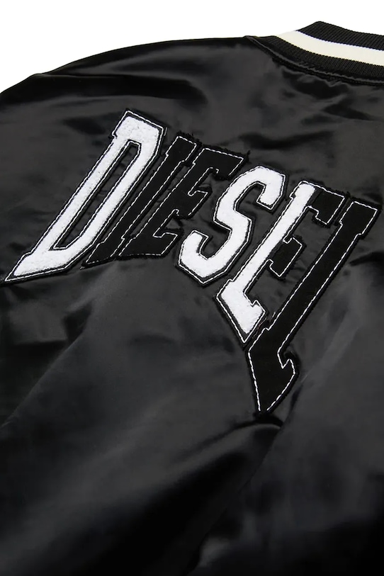 Diesel geaca bomber pentru copii JSTART JACKET J02185 negru
