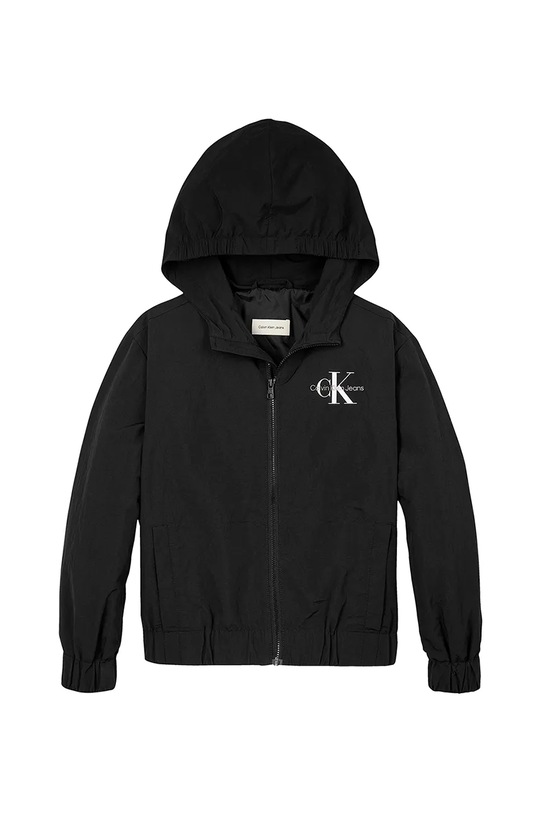 Detská bunda Calvin Klein Jeans IB0IB02500.104.116.PPYA čierna SS25