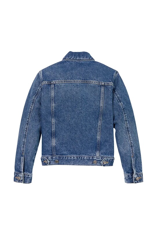 Хлопчик Дитяча джинсова куртка Calvin Klein Jeans IB0IB02505.PPYA блакитний