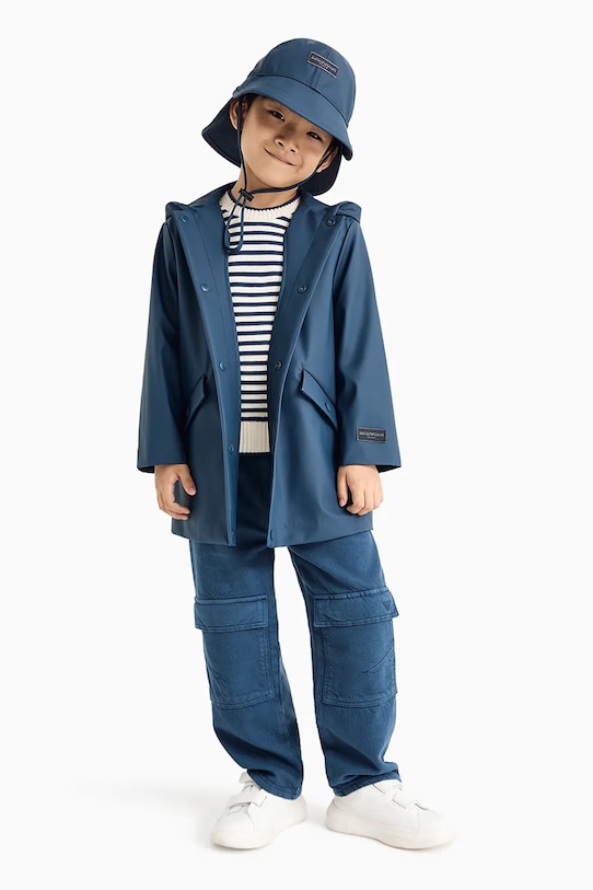 Emporio Armani giacca per bambini non isolato blu EB000205.AF13468