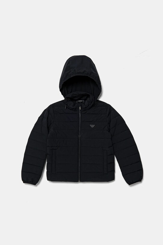 Emporio Armani kurtka puchowa dziecięca pozostałe granatowy EB000423.AF14935