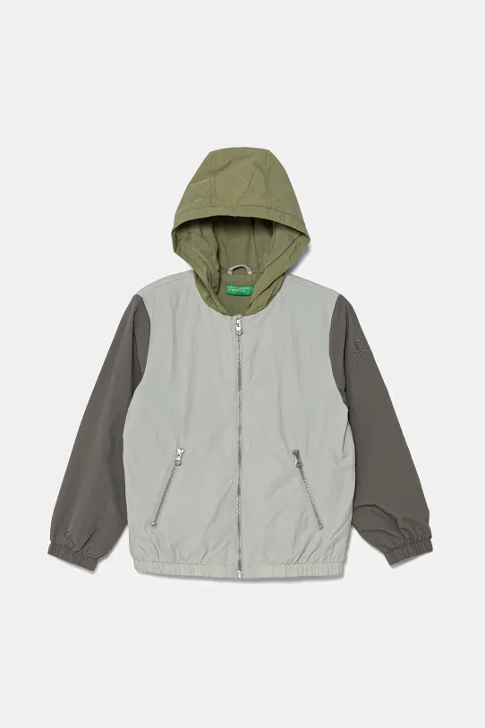 United Colors of Benetton kurtka dziecięca pozostałe szary 2IGGCN05Z.G.Seasonal