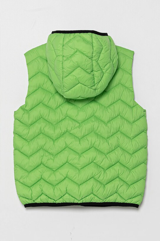 United Colors of Benetton vestă copii 2TWDCJ00R.G.Season.PPYA verde SS25