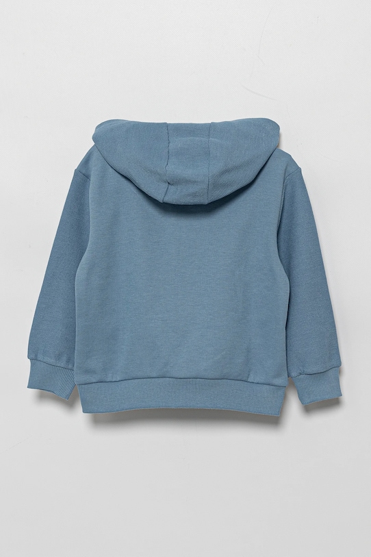 Дитяча бавовняна кофта United Colors of Benetton 3T31G503Q.P.Seasonal блакитний SS25