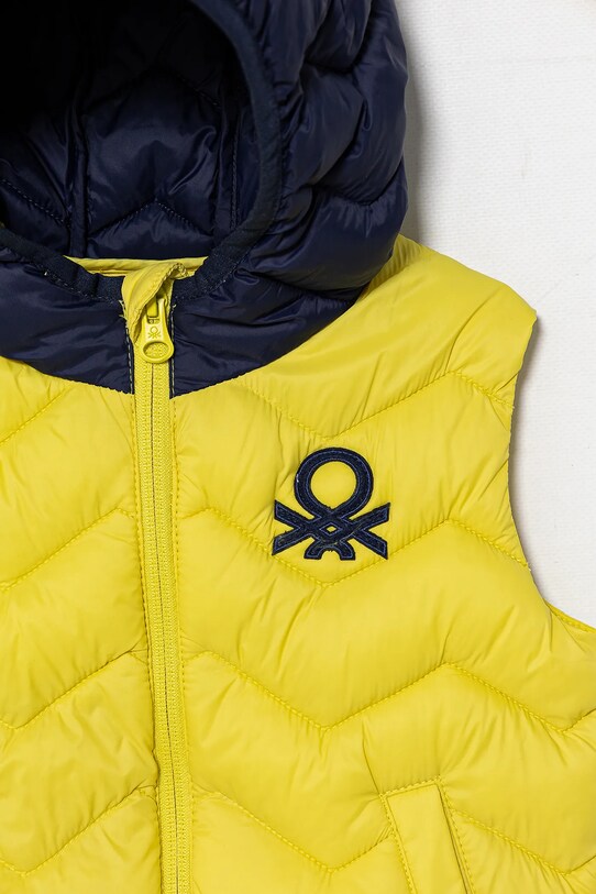 Băieți United Colors of Benetton vestă copii 2TWDGJ00G.P.Season.PPYA galben