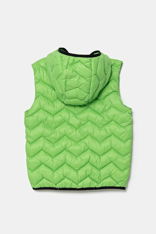 United Colors of Benetton vestă copii 2TWDGJ00G.P.Season.PPYA verde SS25