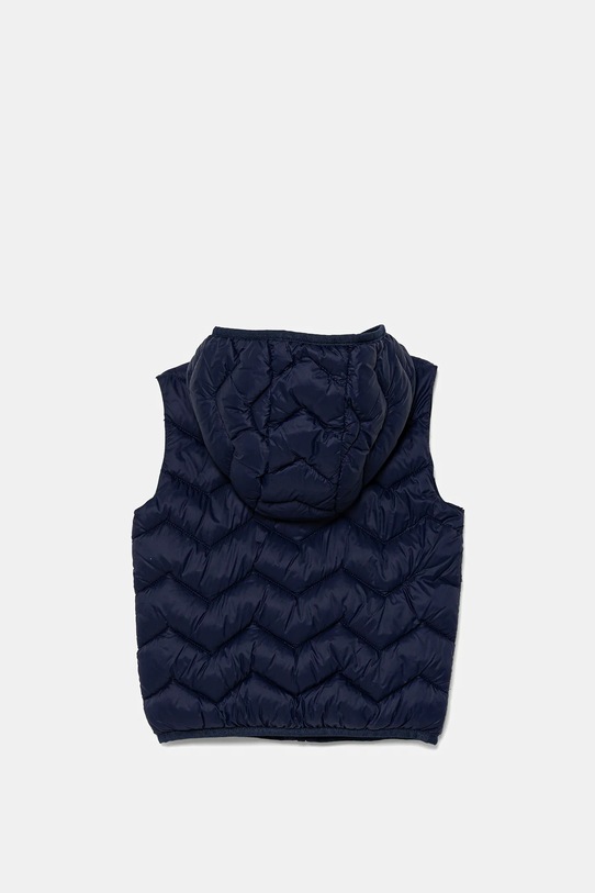 Detská vesta United Colors of Benetton 2TWDGJ00G.P.Reproposed tmavomodrá SS25