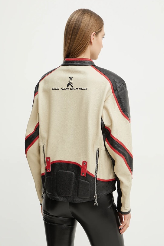 Odzież Patrizia Pepe kurtka skórzana 8O0161.L142 czarny