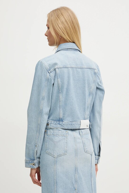 Одяг Джинсова куртка Patrizia Pepe 8O0170.D1WZB блакитний