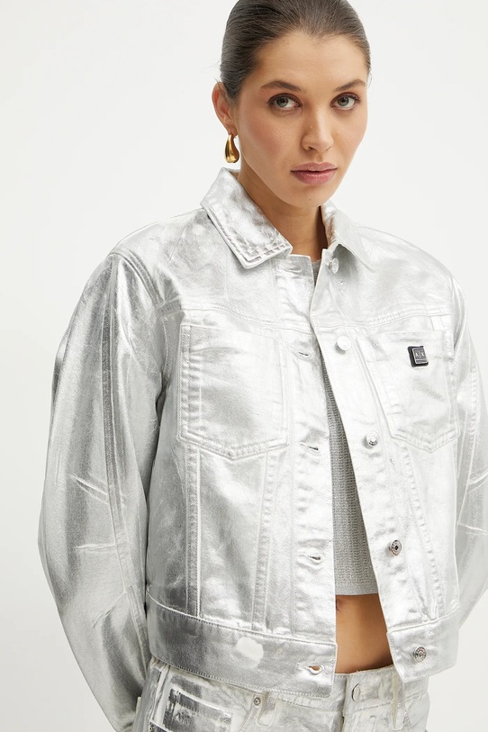 Bunda Armani Exchange stříbrná XW000098.AF10836
