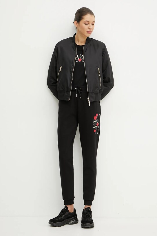 Armani Exchange giacca bomber XW000316.AF12011 nero SS25