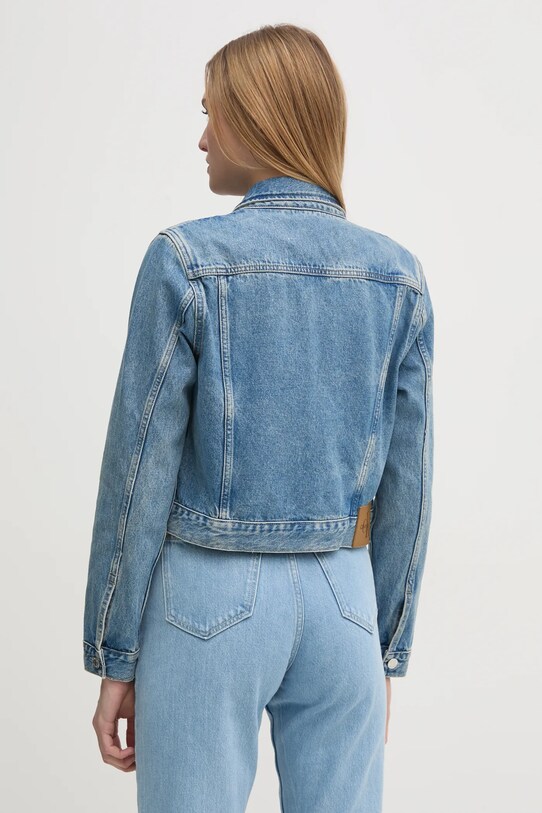 Одяг Джинсова куртка Calvin Klein Jeans J20J224542 блакитний