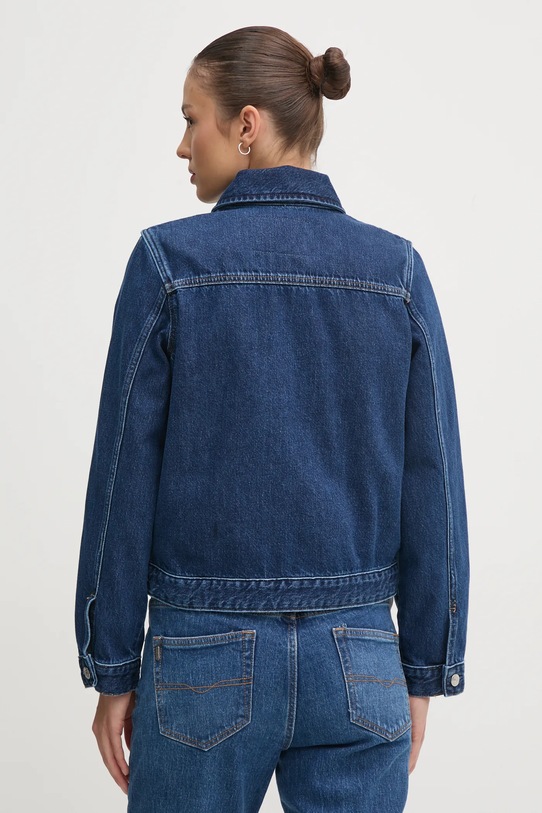 Ρούχα Τζιν μπουφάν Calvin Klein Jeans J20J224545 σκούρο μπλε