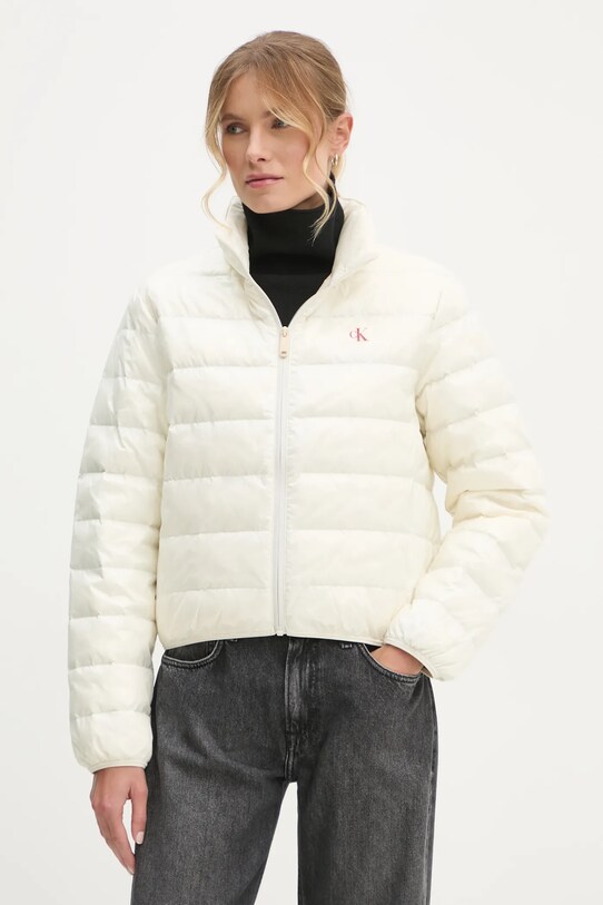 Куртка Calvin Klein Jeans злегка утеплена бежевий J20J224698
