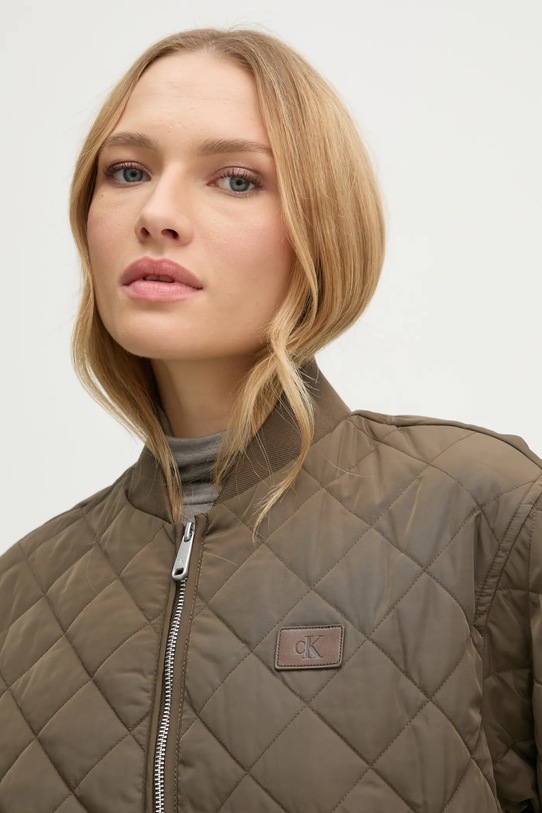 Bunda Calvin Klein Jeans zelená J20J224701