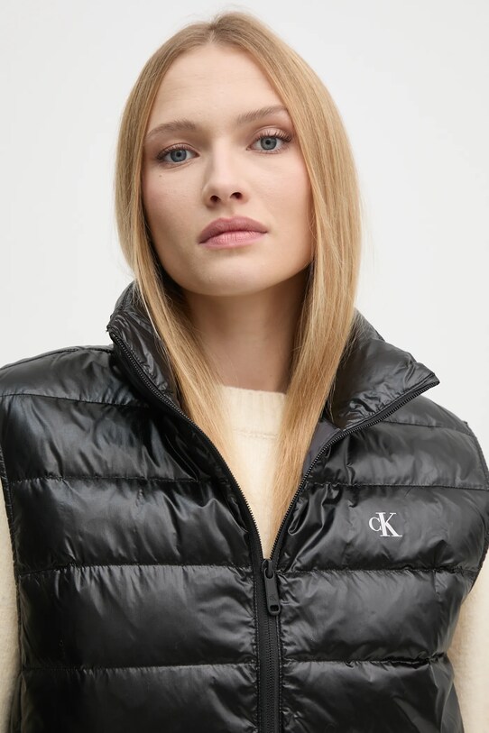 Calvin Klein Jeans vesta de puf J20J224711 negru