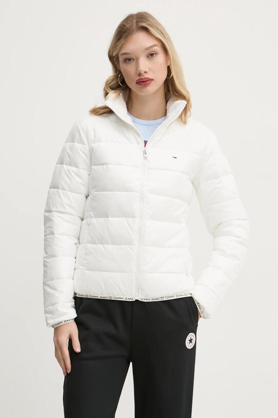 Tommy Jeans geaca cu captuseala alb DW0DW19312