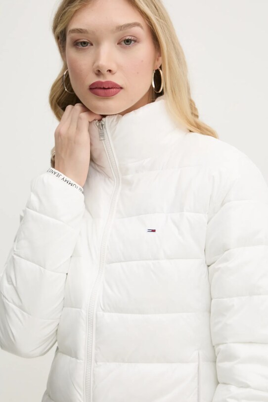 Tommy Jeans geaca alb DW0DW19312