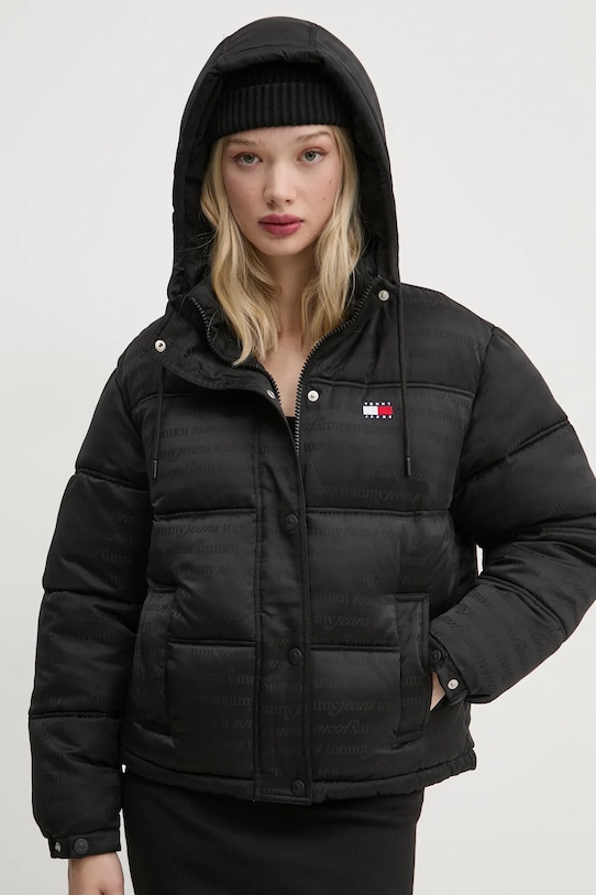 Куртка Tommy Jeans з утепленням чорний DW0DW19314
