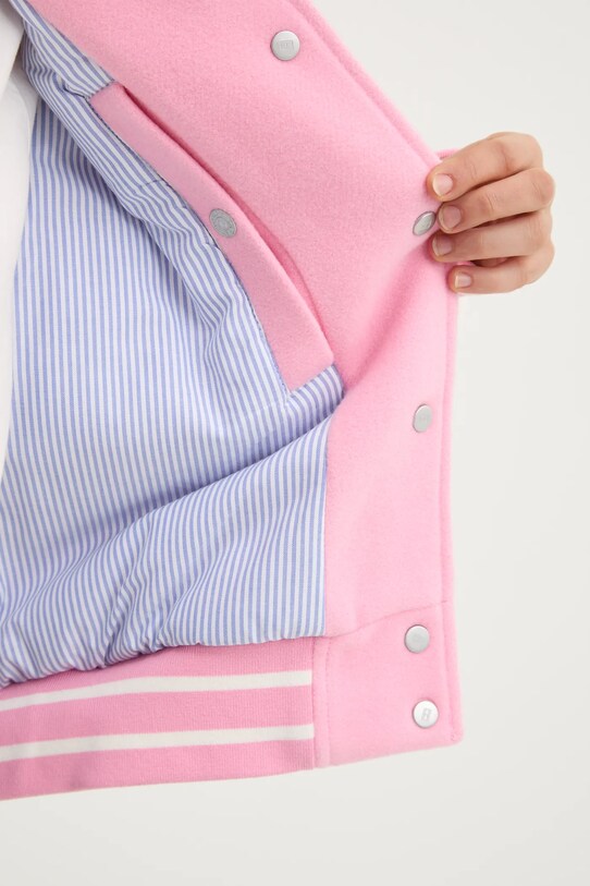 Tommy Jeans jachetă bomber din amestec de lână DW0DW19320