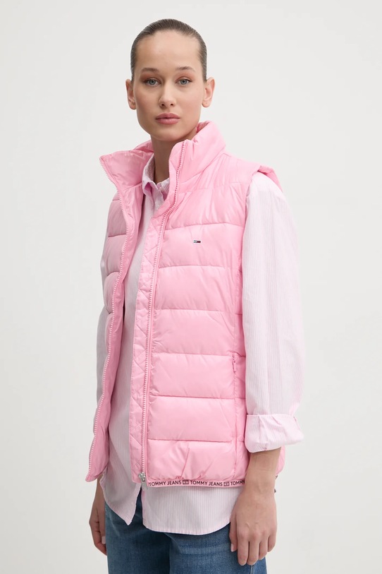 Безрукавка Tommy Jeans з підкладкою рожевий DW0DW19390
