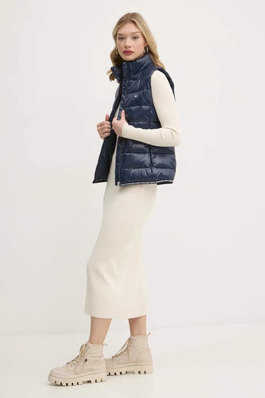 Tommy Jeans vesta DW0DW19390 bleumarin SS25
