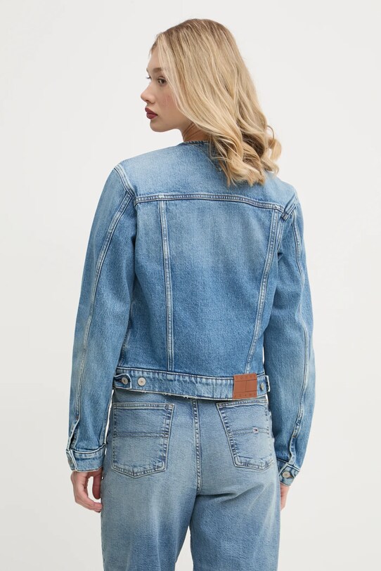 Îmbrăcăminte Tommy Jeans geacă din denim DW0DW19783 albastru