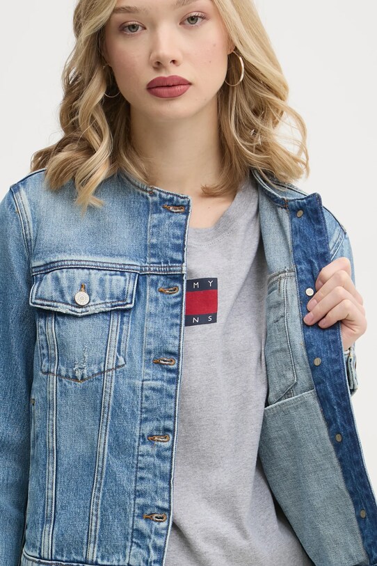 Tommy Jeans geacă din denim DW0DW19783