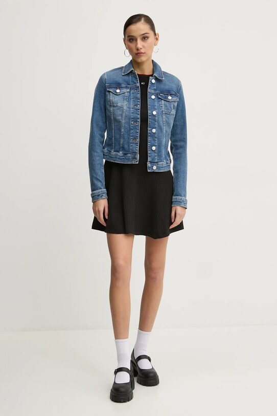 Джинсова куртка Tommy Jeans DW0DW20158 блакитний SS25