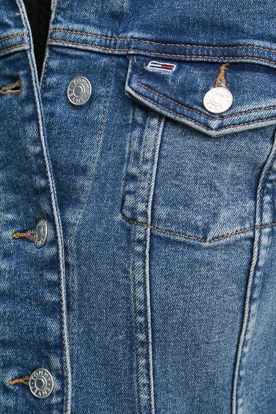 Джинсова куртка Tommy Jeans DW0DW20158 блакитний