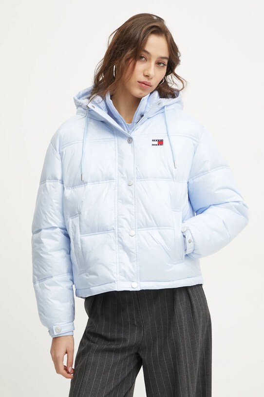 Куртка Tommy Jeans з утепленням блакитний DW0DW20210