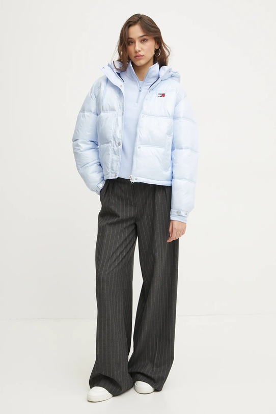 Tommy Jeans geaca DW0DW20210 albastru SS25