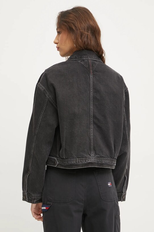 Одяг Джинсова куртка Tommy Jeans DW0DW20545 чорний