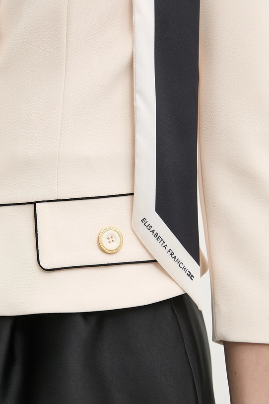 Elisabetta Franchi sacou GIT5151E2 bej