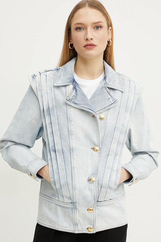 Куртка Elisabetta Franchi голубой BJ36N51E2