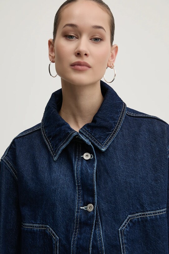 Hugo Blue camasa jeans bleumarin 50531741