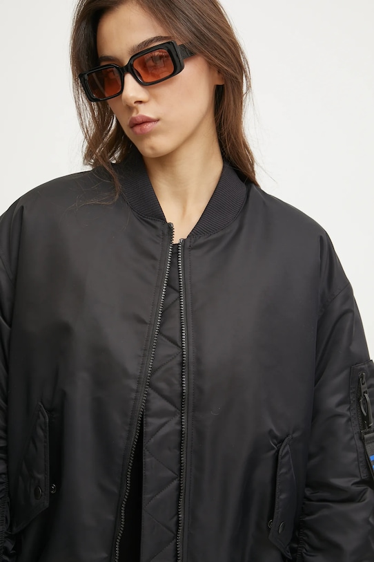 Bomber bunda Hugo Blue černá 50530502