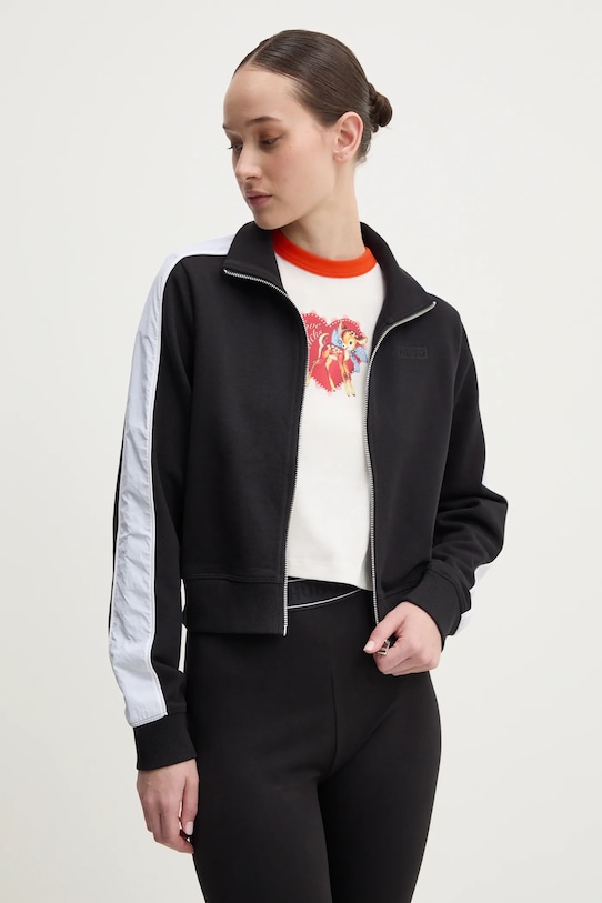 Mikina Hugo Blue bez kapuce černá 50531178