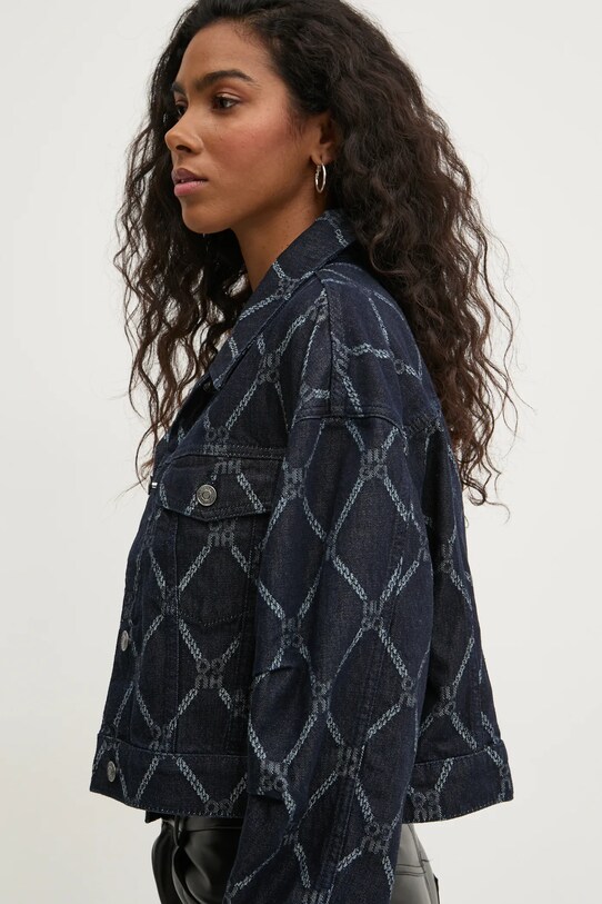 Rifľová bunda HUGO tmavomodrá 50530300